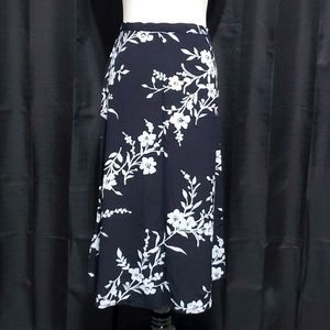 floral maxi skirt